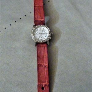 Ladies Bulova Accutron Chronograph 4 Dial + Date Diamond Bezel VG Condition
